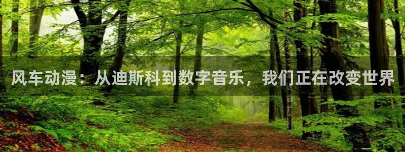 colamanage漫画官网：风车动漫：从迪斯科到数字音乐，我们正在改变世界